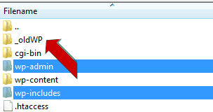 Revert back to a previous version of WordPress